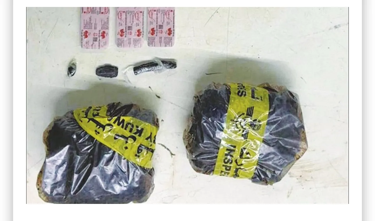 ਕੁਵੈਤ ਅੰਤਰਾਸ਼ਟਰੀ ਹਵਾਈ ਅੱਡੇ ਟਰਮੀਨਲ 1 ਤੇ ਕਸਟਮ ਵਿਭਾਗ ਵਲੋ ਨਸ਼ੇ ਦੀ ਤਸਕਰੀ ਦੇ ਦੋਸ਼ ਵਿੱਚ ਇੱਕ ਪ੍ਰਵਾਸੀ ਗ੍ਰਿਫ਼ਤਾਰ