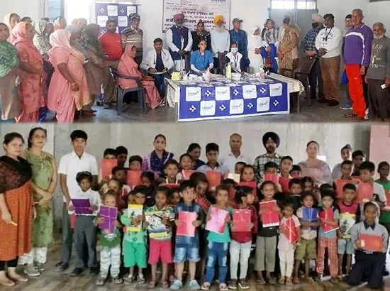 ਏਕ ਓਂਕਾਰ ਫਾਊਂਡੇਸ਼ਨ ਯੂ.ਕੇ. ਵੱਲੋਂ ਨਵਾਂਸ਼ਹਿਰ ਵਿਖੇ ਮੈਡੀਕਲ ਕੈਂਪ, 150 ਮਰੀਜ਼ਾਂ ਦਾ ਚੈੱਕਅੱਪ